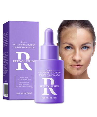 Retinol Serum Anti Aging Retinol Serum for Face & Neck Cream Serum for Smoothing Fine Lines and Skin Brightening Anti Wrinkle Serum for Skin Repair Acne Scar Dark Spot Fine Line and Wrinkles