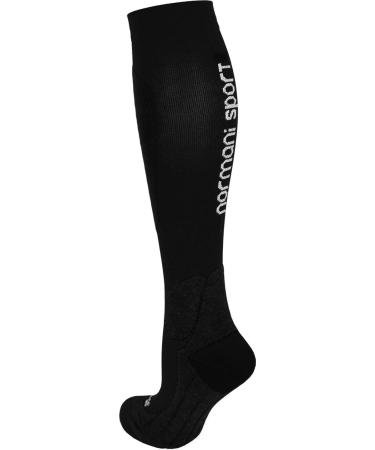 Normani Compression Stockings - 2 Pairs Knee Highs Support - Black 39-42 for Sports & Daily Wear - International Shipping Available - Buy Online on GoSupps.com