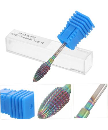NUSITOU Manicure Tools Manicure Drill Bits Nail Art Drill Bits Drill Bits for Nails Cuticle Pusher Tool Women Manicure Supplies Nail Bit Acrylic Accessories Women's Tungsten Steel 5.4x1.2cm Colorful - Buy Online on GoSupps.com