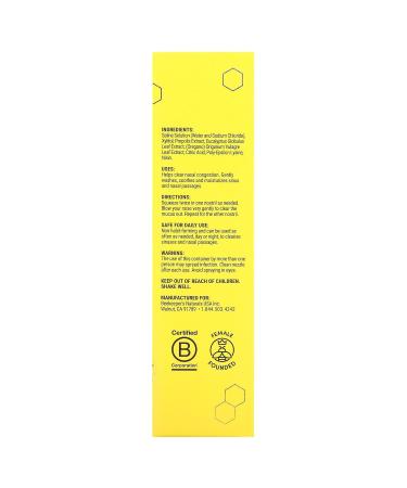 Beekeepers Naturals Propolis Plus Nasal Spray - Natural Immune Support & Sinus Relief 1 FZ | Shop Internationally - Buy Online on GoSupps.com