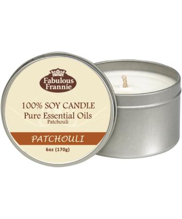 Shop Fabulous Frannie Hippie Earth Lover's Aromatherapy Soy Candle Gift Set - 6oz Patchouli Woods & Frankincense/Myrrh | Pure Essential Oils | International Shipping - Buy Online on GoSupps.com