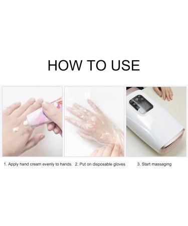 Handheld Massager with Hot Compression 8 Modes & LCD Display | Ideal Gift in Rose Gold Shop Internationally! - Buy Online on GoSupps.com