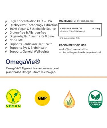 (Pack of 2) Hi Well Premium Superior rTG Omega 3 90Vegetable Softgel Capsules - Buy Online on GoSupps.com