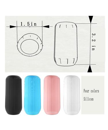 Leak Proofing Toiletry Skins for Travel  Reusable Silione Accessory Elastic Sleeve for Leak Proofing (white) 8w - Buy Online on GoSupps.com
