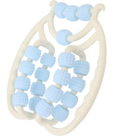 Dadea Muscle Scooter & Massage Roller | 20 Wheels for Leg Relief | Versatile Clay Device for Muscle Fatigue - Blue - Buy Online on GoSupps.com