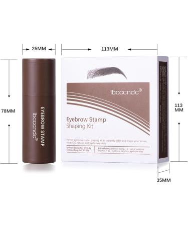  Cankypu Cankypu Eyebrow Stamp Set Eyebrow Powder Stempkeup with Eyebrow Stencils Eyebrow Shaping Styling Soap Hairline ThickenerWaterproof and Long Lasting - Buy Online on GoSupps.com