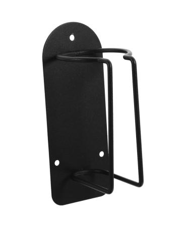 NOLITOY Clipper Stand Display Stands Hair Beard Shaver Holder Electric Clipper Holder Trimmer Beards Clipper Organizer Stand Clipper Holder Rack Stainless Steel Easel Wall 12.5x6cm Black