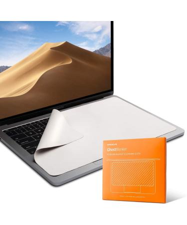 UPPERCASE GhostBlanket Screen Keyboard Imprint Protection Microfiber Liner and Cleaning Cloth 13" Compatible with MacBook Pro 13" Macbook Pro 14" and MacBook Air 13" 13" & 14" MacBooks