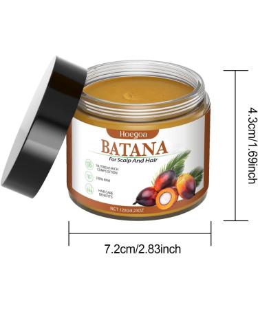 Batana Oil for Hair Growth 100% Raw Batana Oil Batana Oil Organic for Hair and Scalp Hair Oil Hair Growth Oil Repair Damaged Hair for Healthier Thicker Fuller Hair 4.23 OZ (120 g) - Buy Online on GoSupps.com