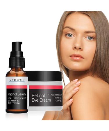Yeouth Retinol Moisturizer with Hyaluronic Acid & Ginseng - Anti-Aging Skincare 1 oz - Buy Online on GoSupps.com