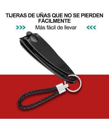 Xnourney Nail Clippers Set Premium Stainless Steel Nail and Toenail Cutters Set Nail Cutter Sets with Sharp Nail File(Black) - Buy Online on GoSupps.com