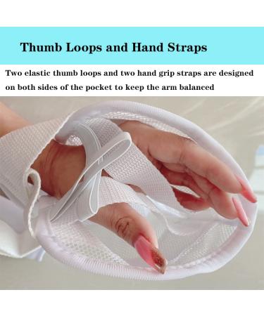 Ledhlth White Mesh Arm Sling - Shoulder Injury Support for Men & Women - Buy Online on GoSupps.com