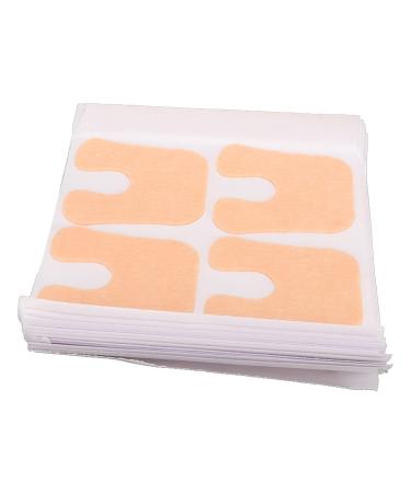 Jauarta 12 Sheets Felt Forefoot Cushion Self-Adhesive U-Shaped Prevents Calluses Reduces Pain Felt Insoles