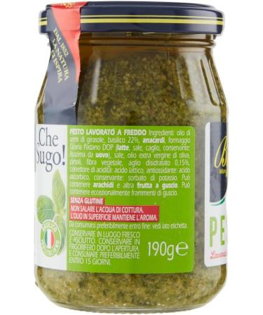  Italian Gourmet E.R. 6 x Biffi Pesto alla Genovese 100% v g tal pesto au basilic sauce 190 g + polpa gourmet italien 400 g - Buy Online on GoSupps.com