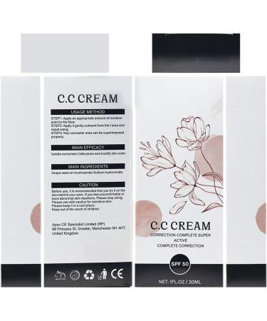 CC Color Changing Cream CC Skin Tone Adjusting Cream Pre-Makeup Moisturizing Cream Lightweight Pre-Makeup Barrier Cream Moisturizing & Concealer - Buy Online on GoSupps.com
