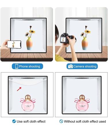 16x16 Photo Light Box for Product Photography - Quick Install, Professional Studio with Dimmable Lights and 12 Color Backgrounds - Buy Online on GoSupps.com