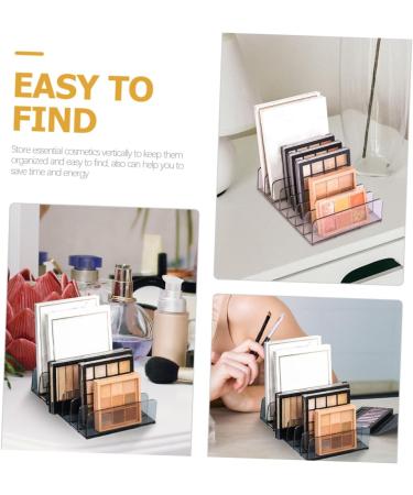 Mipcase 4 Pcs Cosmetic Storage Box Vanity Trays Clear Eyeshadow Organizer Eyeshadow Holder Makeup Make up 17X12CMx2pcs Greyx2pcs - Buy Online on GoSupps.com
