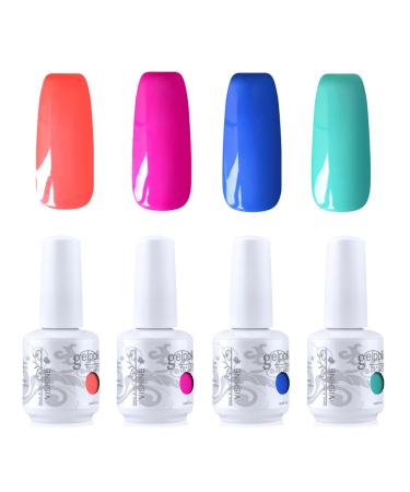 Vishine Nail Art UV LED Gel Polish Soak Off Manicure Varnish Nail Art Gift Kit C250
