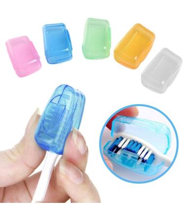 Portable Toothbrush Head Cover for Travel & Hiking | Protective Brush Accessories for Camping & Bathrooms | Durable Plastic Travel Cover - Buy Online on GoSupps.com