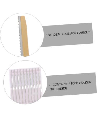 Buy 1 Set Hair Thinning & Cutting Kit - Manual Hair Styling Razor - Golden - Ships Internationally - Buy Online on GoSupps.com