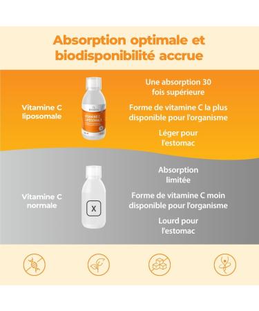 Bandini Vitamine C Liposomale 1000 mg - Compl ment Liquide 250 ml - Dosage Puissant et Absorption Maximale - Syst me Immunitaire & Fatigue - 100% Vit C Acide Ascorbique Biodisponible - Vegan Non-GMO - Buy Online on GoSupps.com