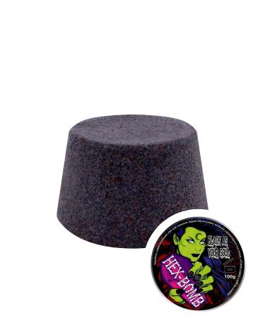 Black as your soul hexbomb original goth bathbomb black