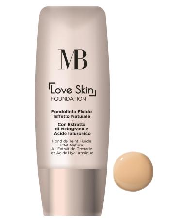 MB Milano - Love Foundation Foundation Foundation - GOLDEN BEIGE 03 - Light & Natural - Moisturizes & Brightens