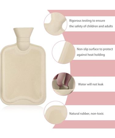 Buy Dzay 2L Electric-Free Hot Water Bottle | Heated Slippers Pad for Feet | Soft & Warm Foot Warmer | Perfect Winter Comfort for Men & Women - Buy Online on GoSupps.com