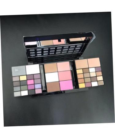 FRCOLOR 74 Blush for Cheeks Lipgloss Makeup Kit Eyeshadow Palette Lip Gloss Powder Glitter 18*11cm Picture 1 - Buy Online on GoSupps.com