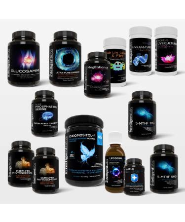 Intelligent Labs Liposomal Glutathione - Highly Advanced Setria Glutathione 500MG per Serving 30 Servings Per Bottle Soy Free - Buy Online on GoSupps.com