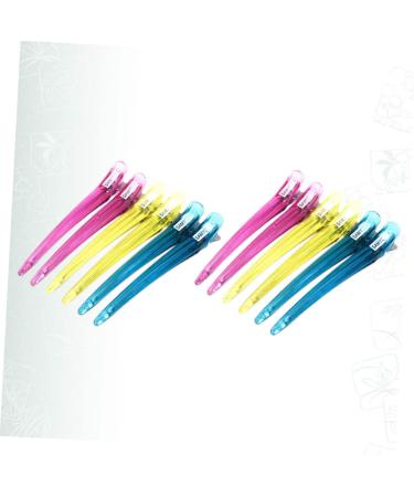 Beaupretty 12 Set Crystal Clip Thin Reindeer Headband Adult Seamless Clip Hair Partition Clip Long Mouth Clip Classroom Black Barrettes Hair Pin Hair Clip No Trace Alligator Clip - Buy Online on GoSupps.com