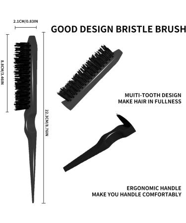 3-Piece Hair Styling Comb Set for Women, Babies, and Kids - Black - Buy Online on GoSupps.com