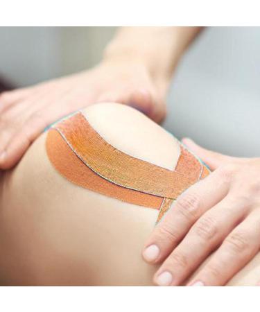 Elastic Cotton Athletic Tape | Athletic Tape Enhanced Support - Elastic Precut Strips Athletic Wraps for Rehabilitation Patients 12 - Buy Online on GoSupps.com