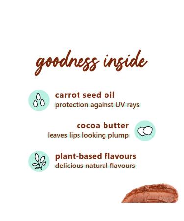 Plum Mint-o-Coco Lip Balm - Vegan UV Protection Carrot Seed Oil & Shea Butter for Dry Lips - 100% Cruelty Free 0.42 Oz - Buy Online on GoSupps.com