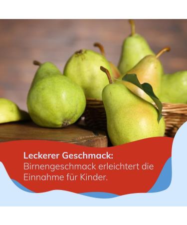 TEREZIA Baby Imun Fruit Syrup to Strengthen Your Child's Immune System | Contains Oyster and Sea Buckthorn Mushrooms with Pear Flavor - 100ml | Dosage 1 Teaspoon per Day - Buy Online on GoSupps.com