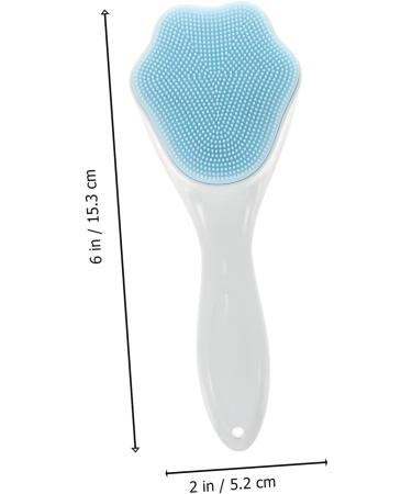 POPETPOP Silicone Face Brush | Facial Cleanser & Exfoliator | Pore Cleaner for Women - Skin Care Massager 15.3x5.2cm - Buy Online on GoSupps.com