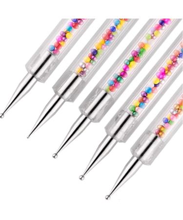 Desikixudy Nail Art Pen Pedicure Crystals Silicone Manicure Nail Point Drill Pen Drawing Polish Rhinestones Picker Pen - Buy Online on GoSupps.com