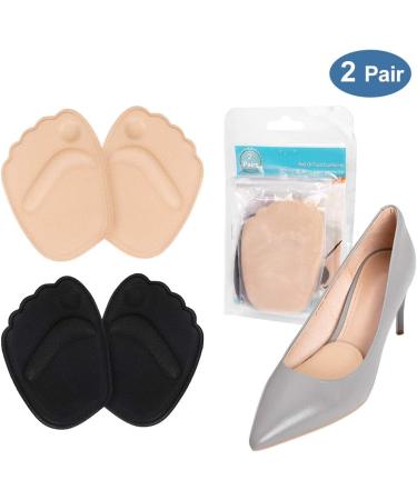 Buy Forefoot Cushions - Thick Anti-Slip Gel Pads for Metatarsal & Bunion Relief - 2 Pairs - Buy Online on GoSupps.com