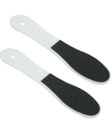 2 Pieces Double-Sided Foot File Foot Rasp File Dead Skin Remover Foot Scrubber Hard Skin Remover Foot Care for Wet and Dry Cracked Feet