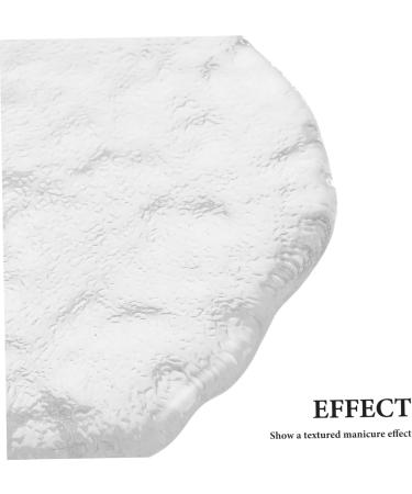  Healeved Healeved Nail Palette Nail Art Palette Nail Polish Mixing Plate Transparent Mixing Palette Color Mixing Palette Frosted Nail Palette Glass Nail Art Tray Nail Polish Mixing Palette Glass Transparent - Buy Online on GoSupps.com