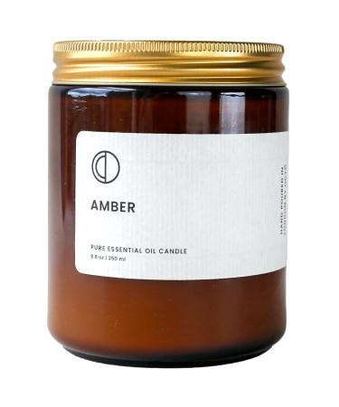 OCT Amber scent | Scented candle with soy wax and natural essential oils 250ml Amber 250 ml - Buy Online on GoSupps.com