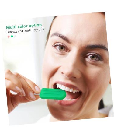 GLEAVI 18 Pcs Popsicle Silicone Chew Chewies Smile Direct Jaw Retainer Container Case Silicone Pacifier Device Adult Pacifier Chew Sticks for Silica Gel Chewing Gum mediumx3pcs As Shownx3pcs - Buy Online on GoSupps.com