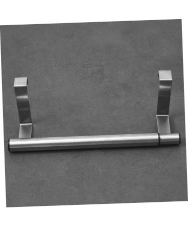 ABOOFAN Telescopic Towel Rack Clothes Hanger Hangers Metal Towel Bar Cabinet Door Towel Rack Steel Shelf - Buy Online on GoSupps.com