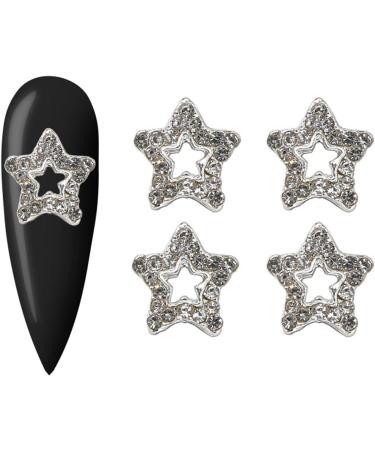 FEIlei 20 Pieces Dangling Star Nail Charms 3D Rhinestones Stars Charms Star Nail Charms - Buy Online on GoSupps.com
