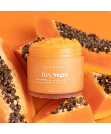 NCLA Hey Sugar Body Scrub - Vegan Cruelty-Free Papaya Vanilla | International Shipping - Buy Online on GoSupps.com