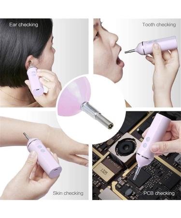 Marycan WiFi Ear Wax Removal Tool | 720P HD Ear Camera | 6 LED Lights | LCD Screen | Safe Ear Cleaner for Kids & Adults - Blue - Buy Online on GoSupps.com