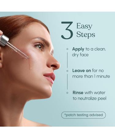 Beautiste 30 DAY MIRACLE BHA 20% Peeling Solution - Clinical Strength BHA Liquid Exfoliant for Clogged Pores Wrinkles & Blackhead Remover - Salicylic Acid Serum & Chemical Exfoliant for Face Peel 1oz - Buy Online on GoSupps.com