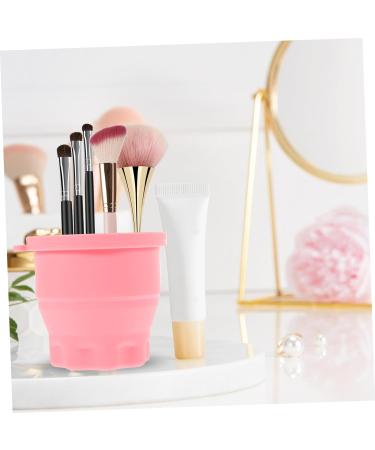 Didiseaon tool brush Make Brush Cleaners Silicone Makeup Brush Cleaner detergent washer Silica gel set Makeup Brush Cleaner Kit Multifunction silicone brush Makeup Tools 9.20X9.20X8.60CM Pink - Buy Online on GoSupps.com