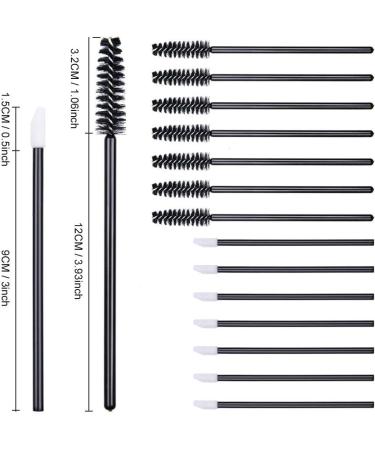 200 PCS Disposable Mascara and Lip Wands MORGLES 100 Pcs Disposable Eyelash Mascara Wands Brushes 100 Pcs Disposable Lip Gloss Wands Lipstick Applicators - Buy Online on GoSupps.com
