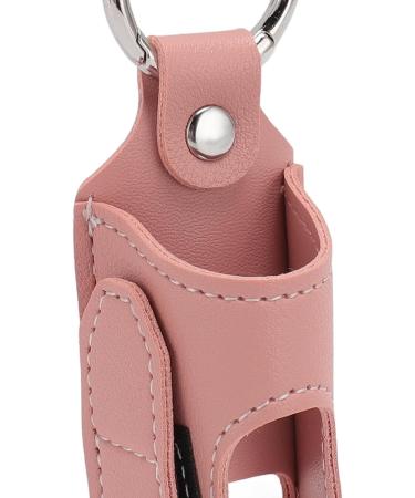 2pcs PU Leather Asthma Inhaler Holder Portable Asthma Inhaler Holder Case with Clip for Home Work or Travel (Pink) - Buy Online on GoSupps.com